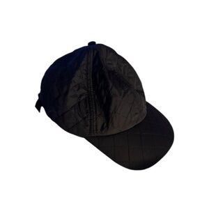 Women’s Black - Diamond Stitched  - One Size Adjustable Hat! By “ I AM” NWOT